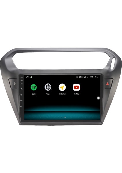 Citroen C-Elysee Android 10 Carplay Özellikli Navigasyon Multimedya Ekran 2gb Ram + 32GB HDD