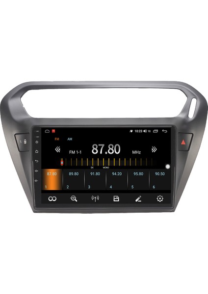 Citroen C-Elysee Android 10 Carplay Özellikli Navigasyon Multimedya Ekran 2gb Ram + 32GB HDD