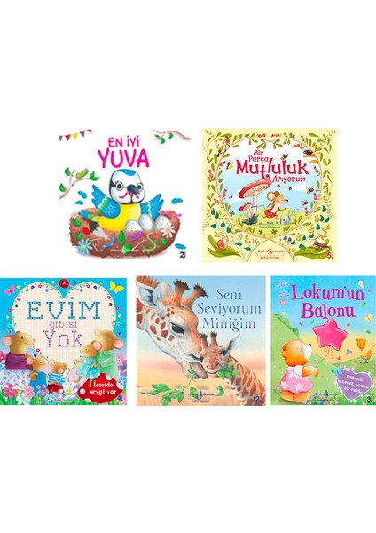 Okul Öncesi Hikaye Kitapları 5 Kitap Set