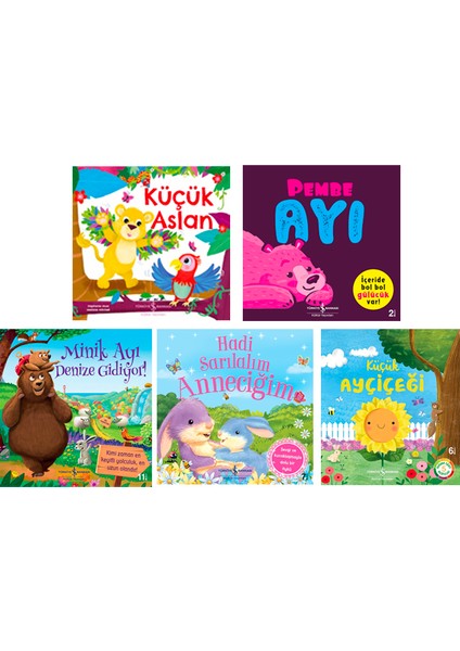 Okul Öncesi Hikaye Kitapları 5 Kitap Set