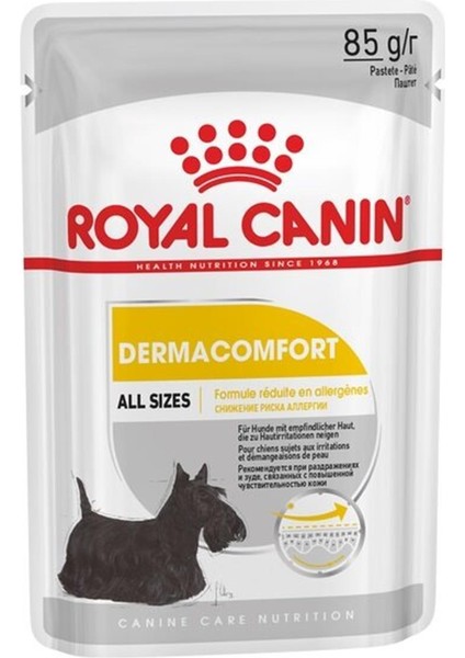 Dermacomfort Loaf Yaş Hassas Köpek Maması 85 gr x 12 Adet
