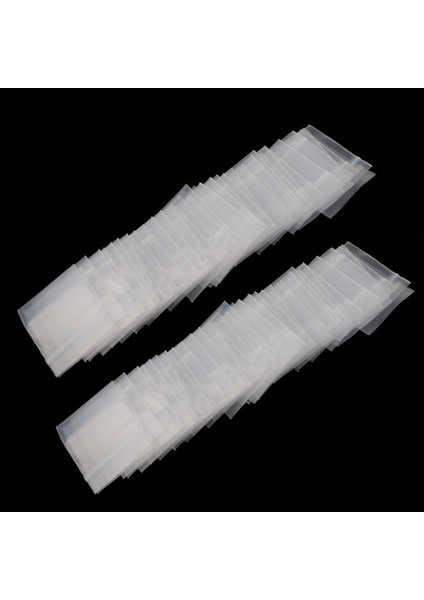 5X100PCS 0.9 "x 1" 4mil Clear Bag Baggies Yeniden Kaldırılabilir 2.2 x 2.5cm 5 Pcs