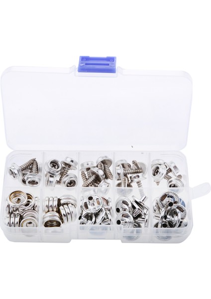 25 Set (75 Adet) Snap Düğmesi 15MM Vidalı Saplama Tuval Tekne Denizcilik Için Soket (Yurt Dışından) fırsatları