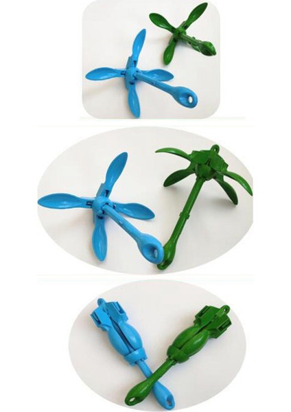 Evrensel Katlanır Grapnel Balıkçılık Aksesuarları Kano Yelkenli Mavi (Yurt Dışından) fiyatları