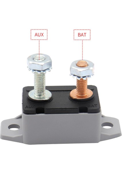 12V/24V Otomatik Sıfırlama ile 20AMP Saplama Cıvatası Tipi Devre Kesici (Yurt Dışından) modelleri