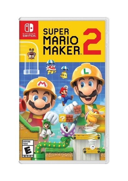 Switch OLED Beyaz Yeni Nesil Konsol 64GB + Super Mario Maker 2 Oyunlu Bundle