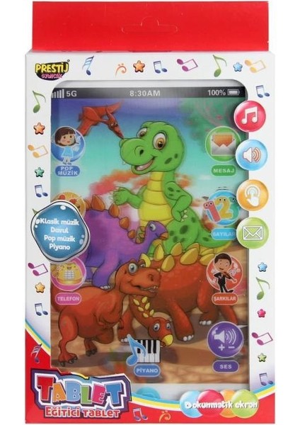 Oyuncak Eğitici ve Öğretici Pilli Eğlenceli Tablet 1+ Yaş Üzeri Çocuklar Için modelleri