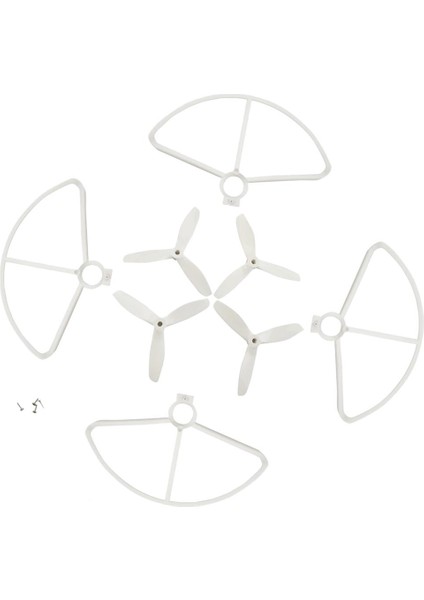 B5W F20 Bugs Için Pervane Koruyucu Kapak 5W Quadcopter Aksesuarları Bir Beyaz (Yurt Dışından)