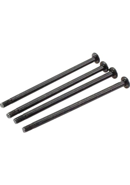 4x Metal Vidalı Yedek Donanım Wltoys 144010 Aksesuarları Rc Araç SIYAH01 (Yurt Dışından)