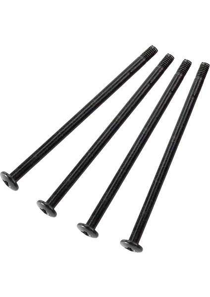4x Metal Vidalı Yedek Donanım Wltoys 144010 Aksesuarları Rc Araç SIYAH01 (Yurt Dışından)