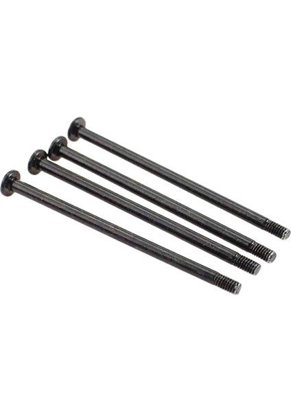 4x Metal Vidalı Yedek Donanım Wltoys 144010 Aksesuarları Rc Araç SIYAH01 (Yurt Dışından)