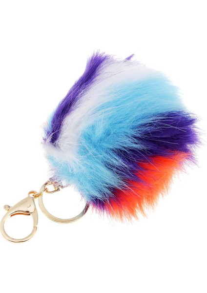 Yapay Ana Zincirli Çok Renkler Anahtar Balo Kolyesi (Yurt Dışından)