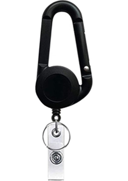 Kilit Snap Hooks Kapalı Açık Ekipman Siyah 9cmx4.2cm (Yurt Dışından)