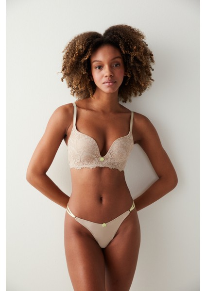 Decollette Push Up Lace Sütyen