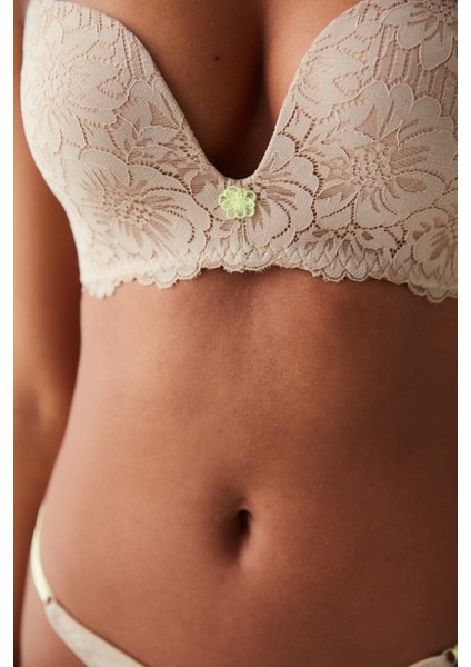 Decollette Push Up Lace Sütyen