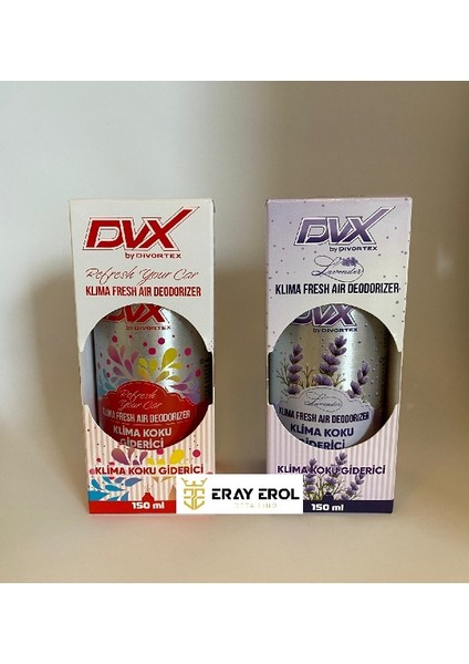 Dvx Klima Bombası Kötü Koku Giderici Tazeleyici Yenileyici 2 Adet 150 ml