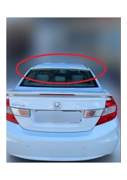 Honda Civic 2006-2012 Yarasa Tavan Spoiler Cam Üstü Spoiler fiyatları