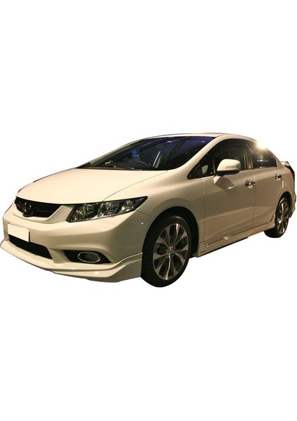 Honda Civic Fb7 (2012-2016) Modulo Black Edition Yan Marşpiyel Seti (Plastik)