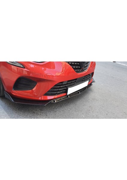 Renault Clio 5 Ön Tampon Eki Custom Ön Lip 3 Parça Vakum Üründür fiyatları