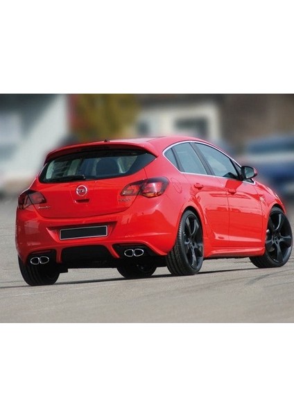 Opel Astra J Hb Irmscher (2010-2012) Arka Tampon Eki - Difüzör (Plastik)