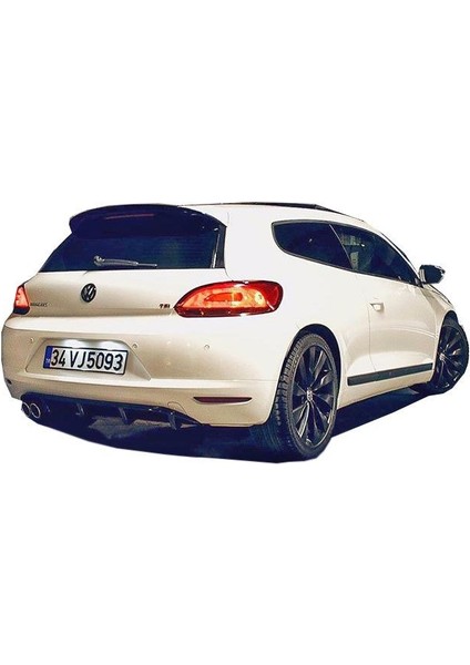 Volkswagen Scirocco (2009-2014) Arka Tampon Eki - Difüzör (Plastik)