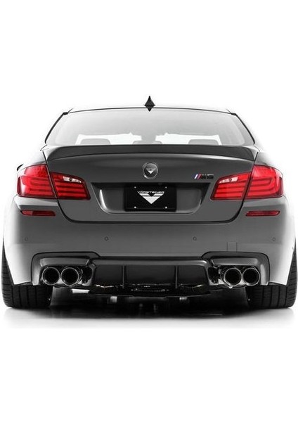 Bmw 5 Serisi F10 (2010 - 2014) Vorsteiner Arka Tampon Eki - Difüzör (Plastik)