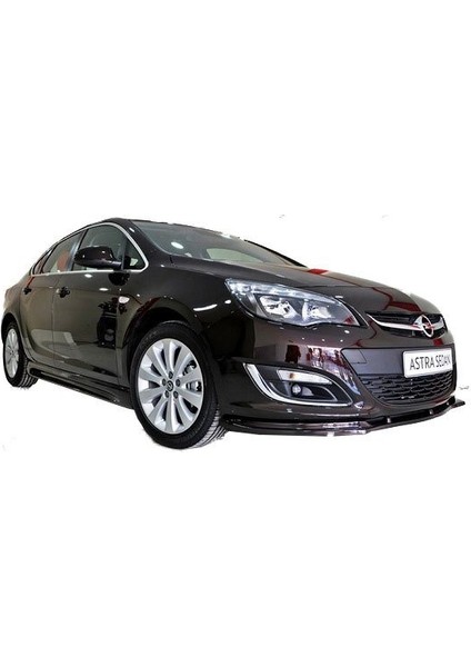 Opel Astra J Hb - Sedan Uyumlu (2013-2015) Makyajlı Ön Tampon Altı Lip (Plastik)