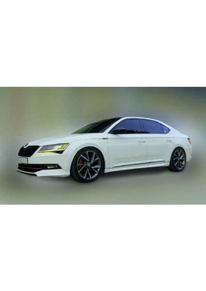 Skoda Süper B 2016-2019 Yan Marşpiyel Boyalı indirimleri