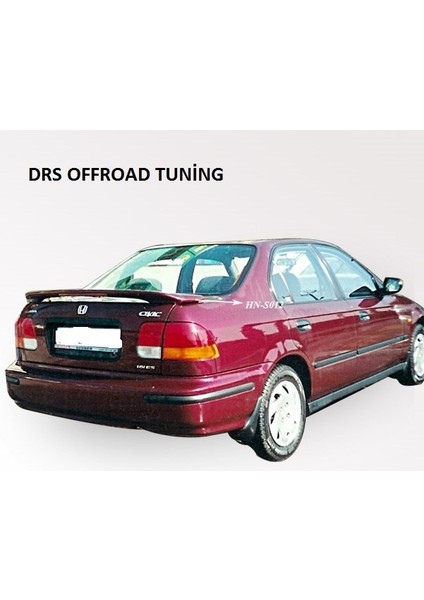 Honda Cıvıc 6(95-01) Spoiler Bagaj Yüksek (Işıklı)