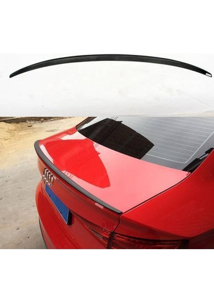 Audı A3 Spoile Sd Parlak Siyah Boyalı