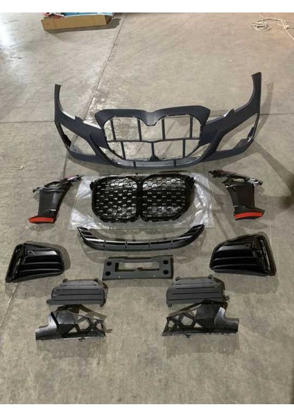 Bmw 3 Serisi G20 Için G22 Dönüşüm Ön Tampn & Panjur Seti