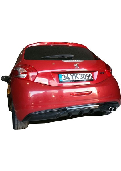 Peugeot 208 (2012-2015) Arka Tampon Eki - Difüzör (Plastik)