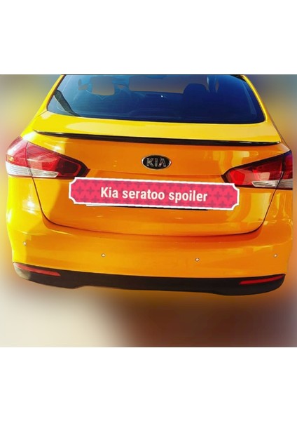 Kia Cerato Anatomik Spoiler Boyalı