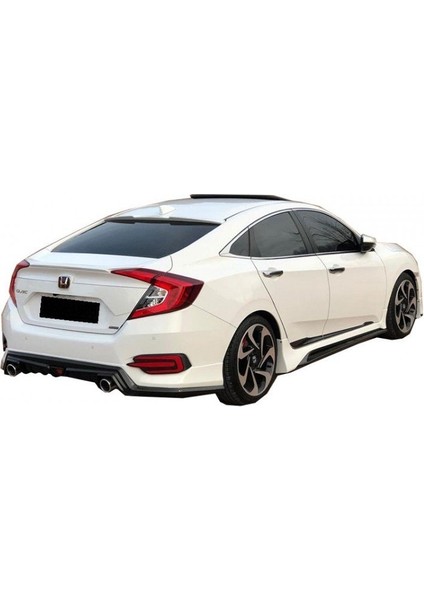 Honda Civic Fc5 Sedan (2015-2018) Sonrası Mugen Marşpiyel Takımı (Plastik)