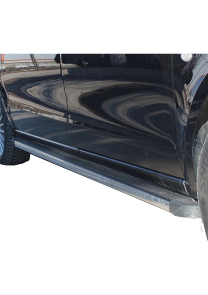 Renault Kangoo 2 Miranda Alüminyum Yan Koruma Siyah 2008 ve Sonrası