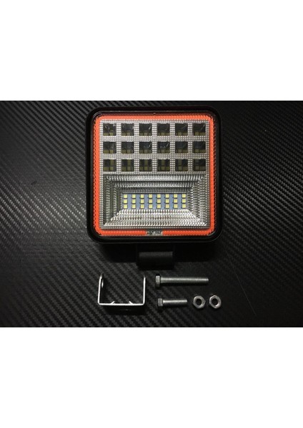 Off Road Sis Farı Angelli Sis Lambası 44 LED Kare 12-24 Volt Pwr