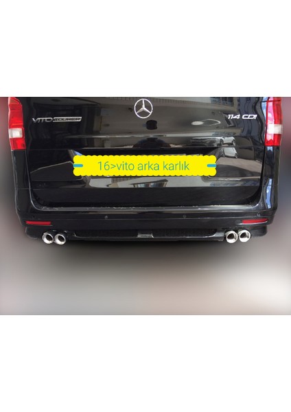 Mercedes Vito 2016 - Ön Ek & Arka Ek & Yan Marşpiel & Spoiler