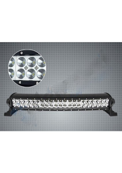 Off Road LED Bar Düz Model Çift Sıra LED 180 Watt 80 cm