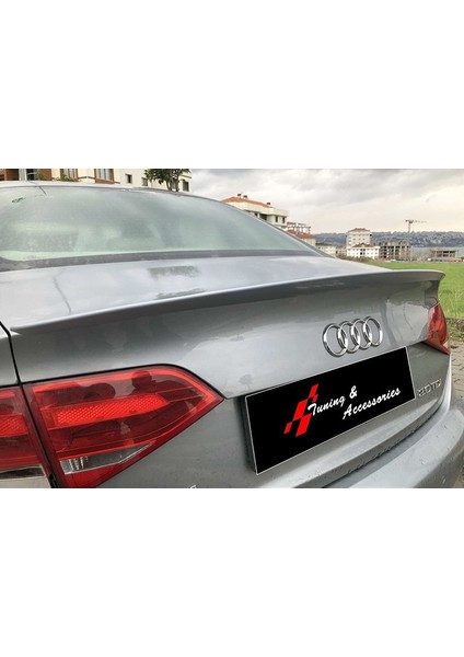 Drs Tuning Audi A4 B8 2008.2015 - Bagaj Üzeri Anatomik Spoiler - Plastik