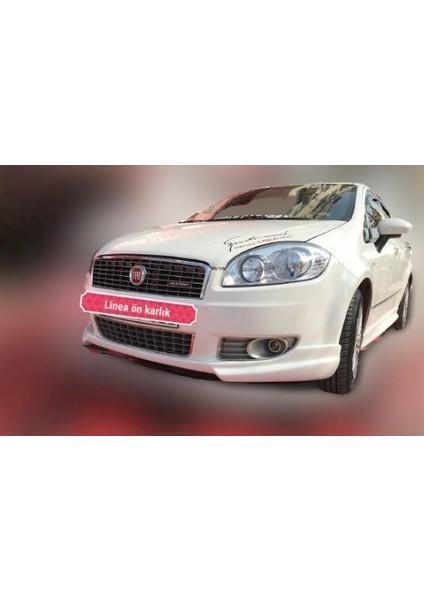 Fiat Linea Düz Ön Tampon Eki Boyalı