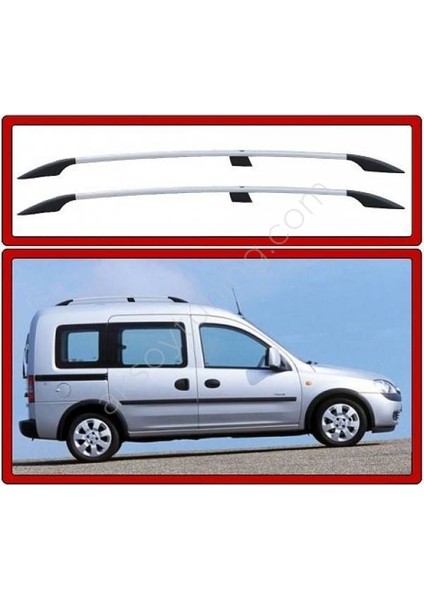 Touareg-Fiorino-Combo-Partner Tavan Çıtası Abs Krom