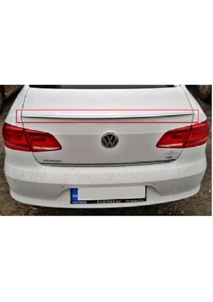 Volkswagen Passat B7 Spoiler Beyaz Boyalı (12-14)