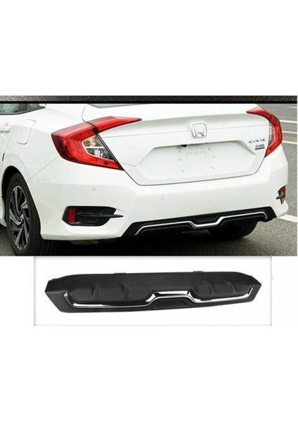 Honda Civic Fc5 2016-2021 Difüzör Karbon