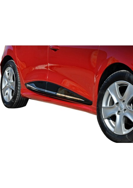 Renault Clio 4 (2012-2016) Yan Marşpiyel Seti (Plastik)