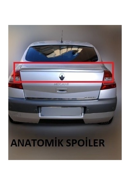 Renault Megane 2 Sd 2004-2010 Anatomik Spoiler