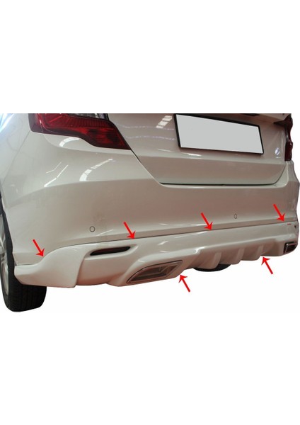 Fiat Egea Sd Arka Tampon Altı 2015 ve Sonrası