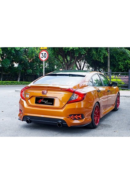 Honda Civic 2016 S - Spoiler, Bagaj Üzeri, Rs Twin, Ham Ürün, Abs indirimleri