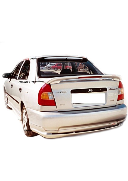 Hyundaı Accent(00-05)Lc Spoiler Bagaj Yüksek (Işıklı)(00-03)