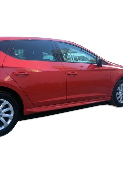 Seat Leon Mk3 5f (2013-2019) Aerodinamik Yan Marşpiyel Seti (Plastik)