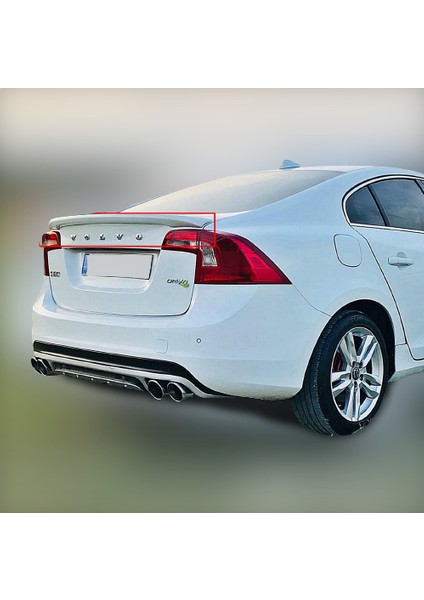 Volvo S60 Spoiler 2011-BOYALI